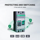 Renogy SUNDCCB160MC2P - Suntree 160A 2P Molded Case Circuit Breaker