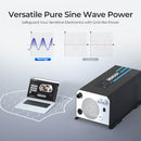 Inversor cargador Renogy 12V 2000W, 100~120Vac ajustable (NUEVO)