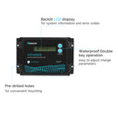 Renogy RCC10VOYP - Renogy New Edition Voyager 10A PWM Waterproof Solar Charge Controller, 10 Amp, Black