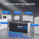 Inversor cargador Renogy 12V 2000W, 100~120Vac ajustable (NUEVO)