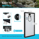 Panel solar rígido Renogy de 100 W (NUEVO)