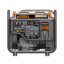Generador inversor de estructura abierta Genmax GM3500Xi, apto para vehículos recreativos, 3500 vatios pico, alimentado a gas