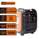 Generador inversor de gasolina Genmax GM5500i de 5500 vatios