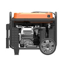 Generador inversor portátil Genmax GM6000XiE de 6000 W, con motor de alta velocidad a gas y marco abierto con arranque eléctrico