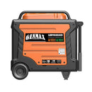 Generador inversor portátil Genmax GM9000iED, motor portátil de combustible dual súper silencioso de 9000 W con capacidad paralela
