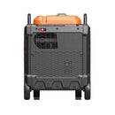 Generador inversor portátil Genmax GM9000iED, motor portátil de combustible dual súper silencioso de 9000 W con capacidad paralela