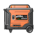 Generador inversor portátil Genmax GM9000iED, motor portátil de combustible dual súper silencioso de 9000 W con capacidad paralela