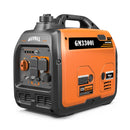 Generador inversor de gasolina Genmax GM3300i de 3300 vatios
