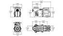 Bomba de alto rendimiento y velocidad variable Pentair IntelliFlo de 3 HP