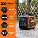Generador inversor de gasolina de 4000 vatios con detección de CO GENMAX GM4000iSBEPC