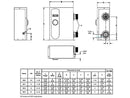 Calentador eléctrico digital para piscina y spa Raypak de 18 kW (61 419 BTU) (ELS-R0018-1-TI)
