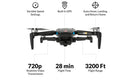 Vivitar GPS FPV Duo Camera Racing Drone w/ Flight Immersive Goggles