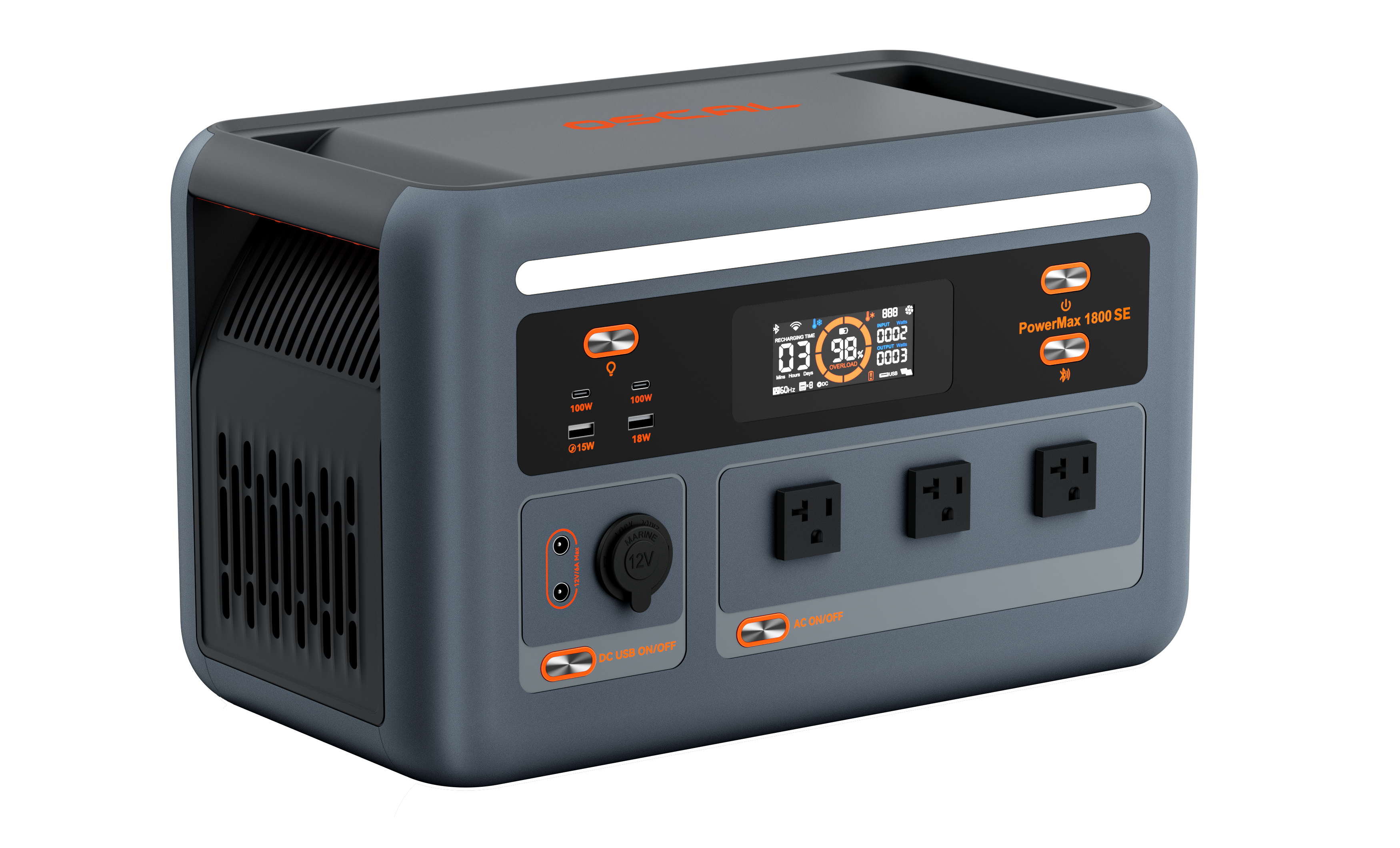 No.4876 MAX POWER PE X8 0.8号 2個 Oscal PowerMax 1800SE Portable Power Station| Wellbots | Free Shipping