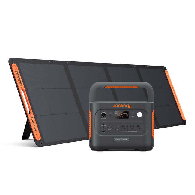 Jackery Explorer 1000V2 + 1 x SolarSaga 100 | Wellbots | Free Shipping