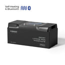 Baterías de litio inteligentes RENOGY (serie pro de 12,8 V y 200 Ah) con función de autocalentamiento y BT