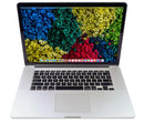 Apple MacBook Pro (15 pulgadas, finales de 2013) 2,6 GHz I7-4960HQ 8 GB 256 GB SSD (plata)