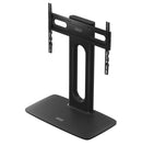 ErgoAV-Extra Large Tabletop TV stand with cord management and compartment for up to 86" TV