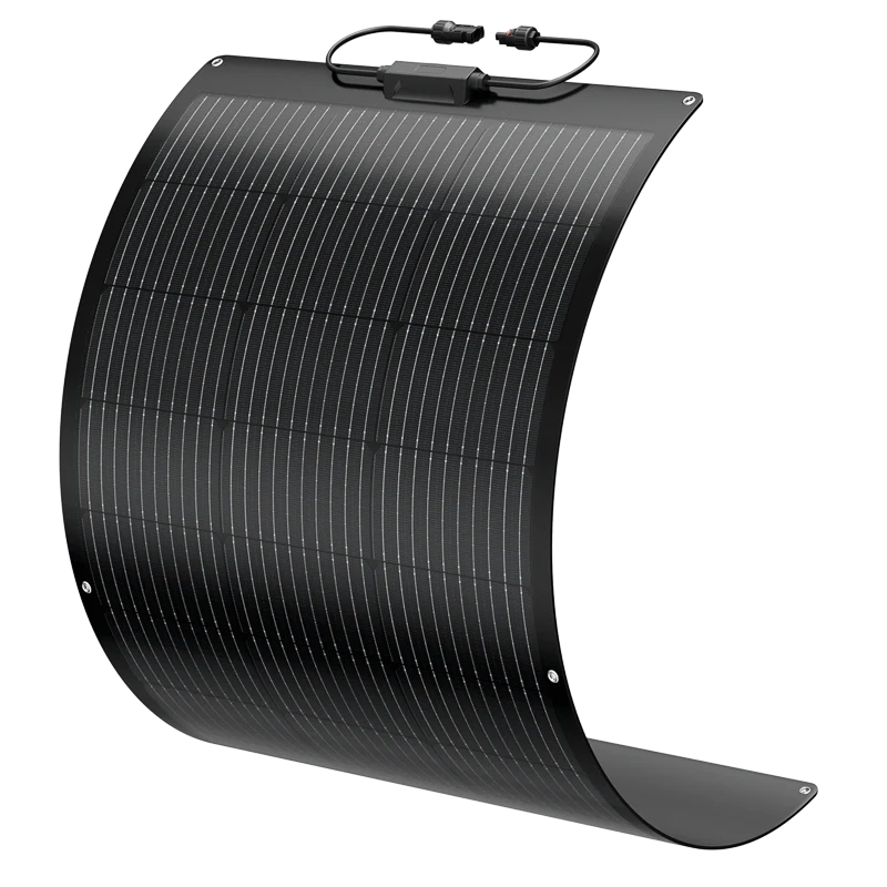 BougeRV Arch 100 Watt Fiberglass Curved Solar Panel | Wellbots