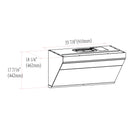 FOTILE - 30"/36" Under-Cabinet / Wall Mount Classic Series | JQG7501 / JQG9001