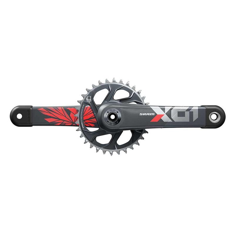 SRAM X01 Eagle DUB C3 Crankset - Premium Black Finish