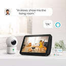 Cámara de seguridad AOSU 2K para interiores, monitor para bebés y mascotas - C2E2BH11