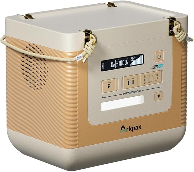 Arkpax Ark 1800W - IP67 Dustproof and Water-resistant Portable