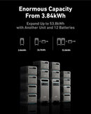 Batería de expansión Anker SOLIX BP3800 REACONDICIONADA para SOLIX F3800 - 3840 Wh