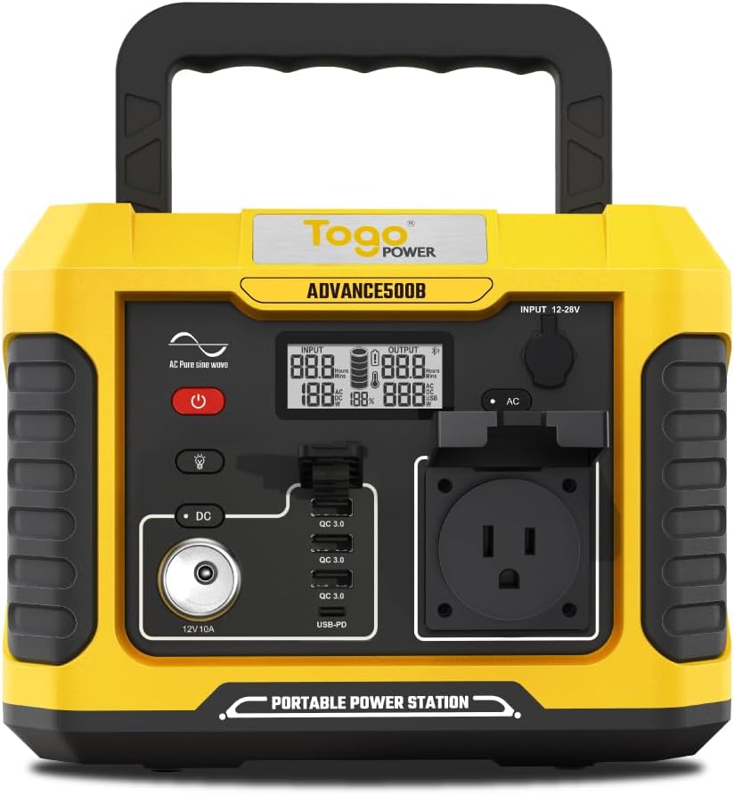 Togo POWER Portable Power Station Advance 500| Wellbots | Free 