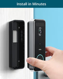 Timbre con cámara y video inalámbrico AOSU V8S