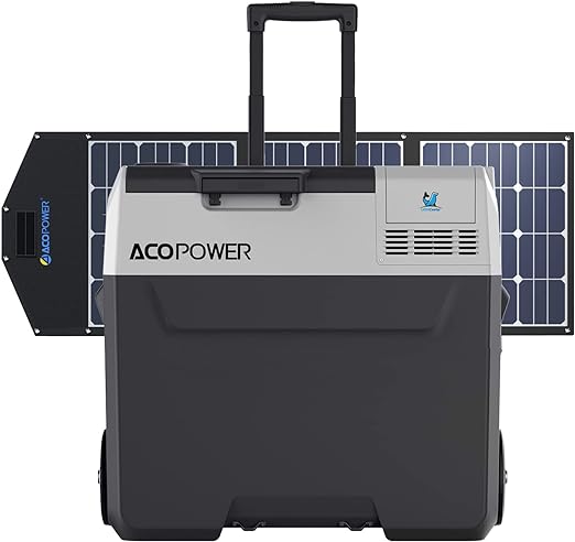 Acopower Battery Fridge
50/52 Quarts Bundel with Panel