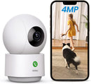 Cámara de seguridad AOSU 2K para interiores, monitor para bebés y mascotas - C2E2BH11