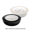 Mesa de arena meditativa Homedics Drift de 21" en color crema