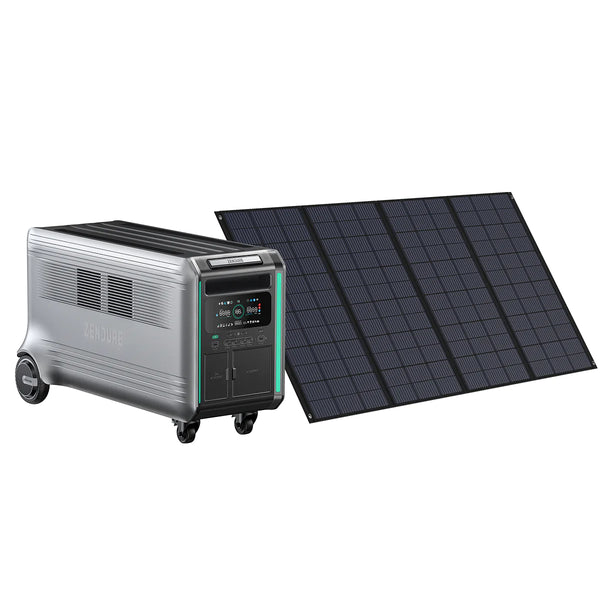 Special Bundle: Zendure SuperBase V4600 Power Station + B4600 Extra Battery + 400W Solar Panel