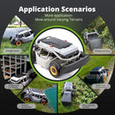 Mowrator S1 Remote Control Lawn Mower 4WD 12Ah Standard Battery