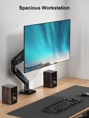 ErgoAV-Gas spring monitor mount for single monitor up to 35"