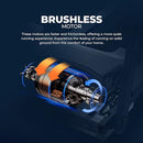 Sunny Health & Fitness Astra Elite Smart Auto Incline Brushless Motor Treadmill - SF-T722052