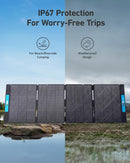 Panel solar Anker SOLIX F3800 + PS400 de 400 W + funda protectora gratis