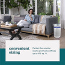 Purificador de aire de torre 5 en 1 Homedics TotalClean blanco