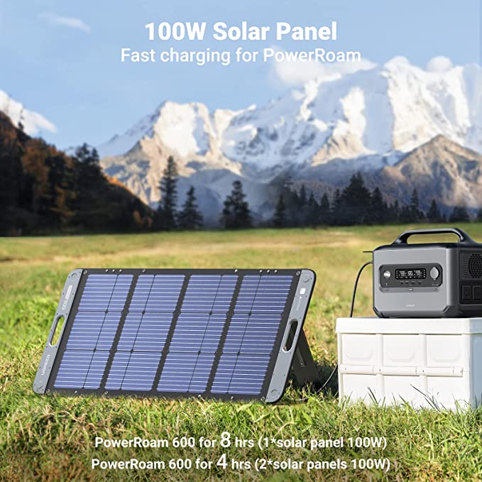 UGreen PowerRoam Solar Panel for Power Station 100W
1pc 100W Solar Panel