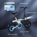 isinwheel U1 Folding Electric Bike for Adults and Teens