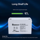 Renogy RNG-BATT-AGM12-100 - Renogy Battery 12V 100Ah AGM Deep Cycle Battery for Off-Grid Products, RV