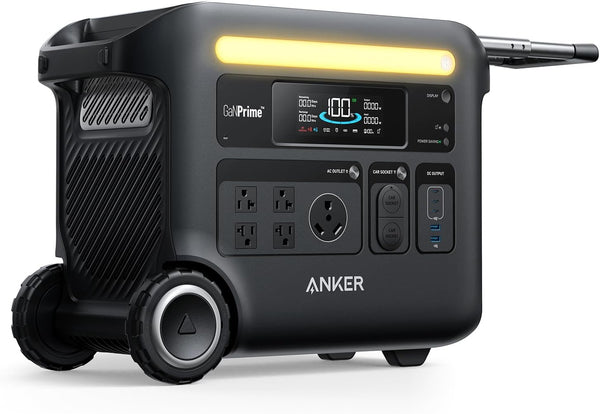 Anker Solix F2600 2560Wh | 2400W Battery Generator
