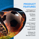 Extensor HDMI 1x4 sobre CAT5/6 de hasta 110 metros a 1080p con emisor IR y tecnología HDbitT (HD-EX104)