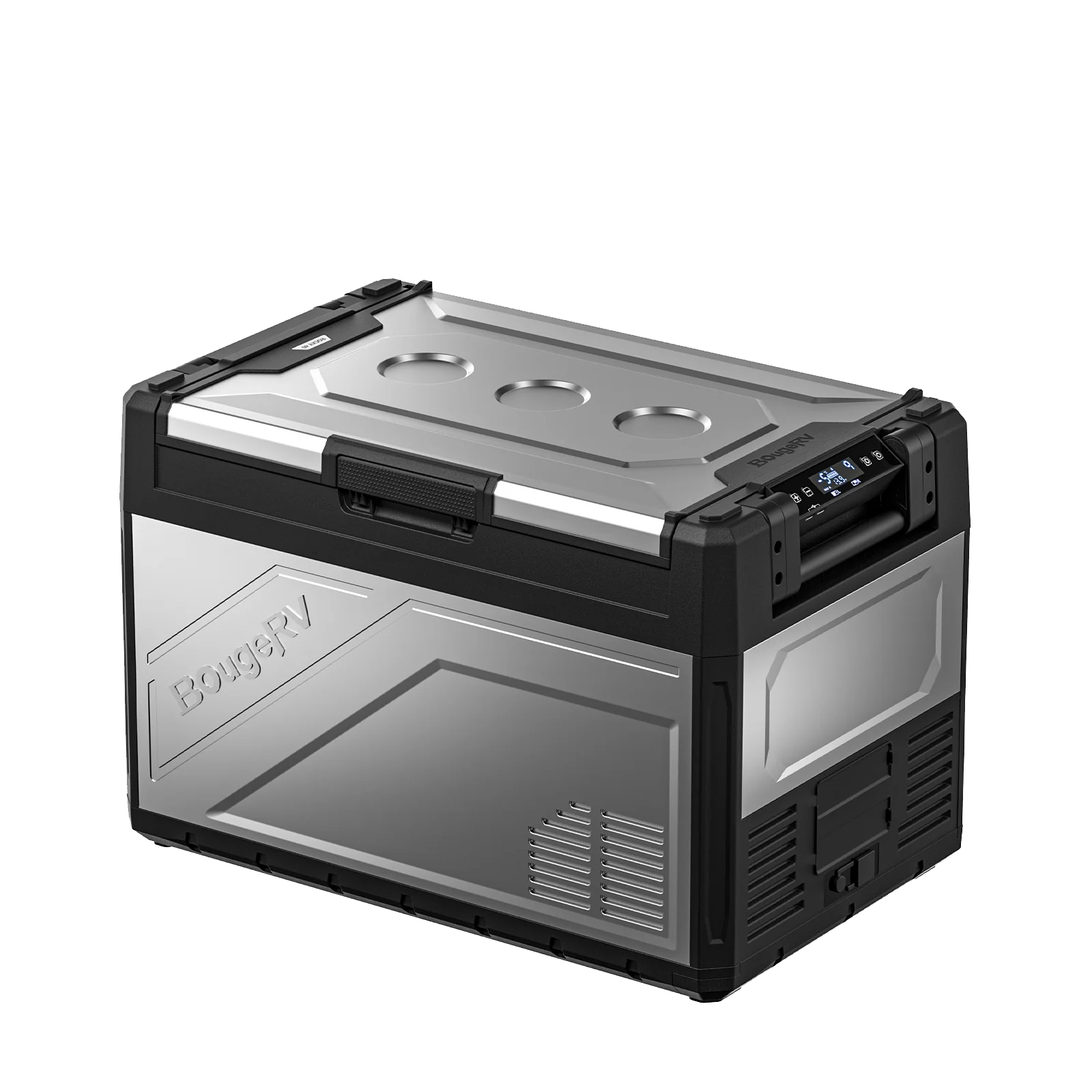BougeRV Rocky 55QT Dual Zone 12V Portable Fridge| Wellbots | Free BougeRV Rocky 55QT Dual Zone 12V Portable Fridge| Wellbots | Free