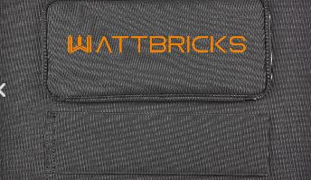 WattBricks 120W Portable Solar Panel