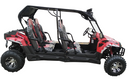 TrailMaster Challenger 200EX EFI 4-Seater UTV Side by Side Go Kart