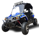 TrailMaster Challenger 300EX (EFI) UTV Side-by-Side, Shaft Drive with Independent Rear Suspension