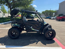 TrailMaster Cheetah 300Pro EFI Deluxe UTV Go Kart, Shaft Drive, Liquid Cooled CVT Auto with Reverse, Side Doors, Hard Top, Windshield, LED Light Bar