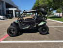 TrailMaster Cheetah 300Pro EFI Deluxe UTV Go Kart, Shaft Drive, Liquid Cooled CVT Auto with Reverse, Side Doors, Hard Top, Windshield, LED Light Bar
