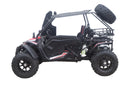 TrailMaster Cheetah 300Pro EFI Deluxe UTV Go Kart, Shaft Drive, Liquid Cooled CVT Auto with Reverse, Side Doors, Hard Top, Windshield, LED Light Bar